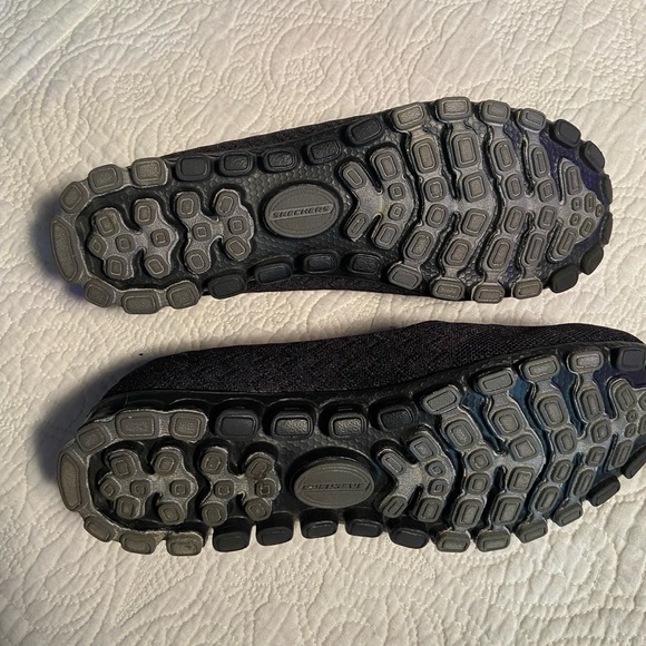 Sketchers memory foam black shoes - Picture 4 of 5